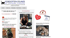 Desktop Screenshot of forgottenfelines.com